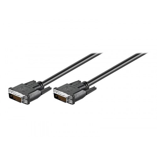 DVI kabel Goobay DVI?D til DVI?D, dual?link, 1,8 m