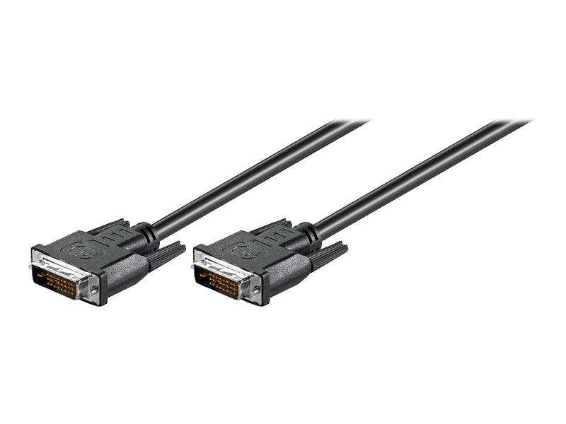 DVI kabel Goobay DVI?D til DVI?D, dual?link, 1,8 m