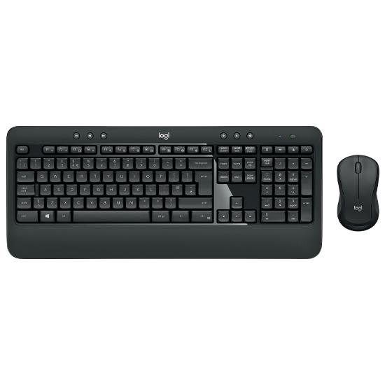 Trådløst tastatur og mus - Logitech MK540 Advanced (Nordisk)