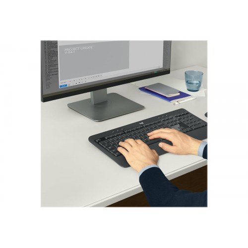Trådløst tastatur og mus - Logitech MK540 Advanced (Nordisk)