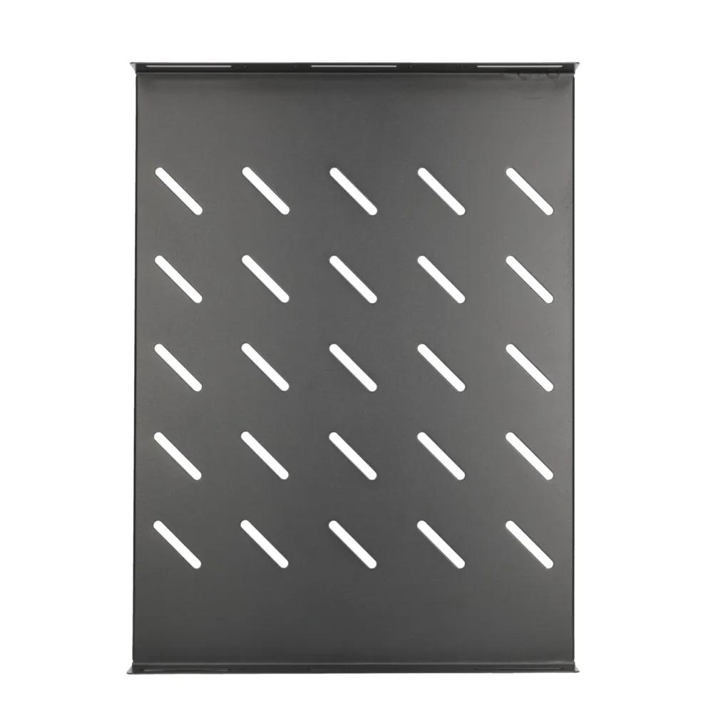 Rackhylde 19" til 600 mm dybt gulvskab - Extralink, fast