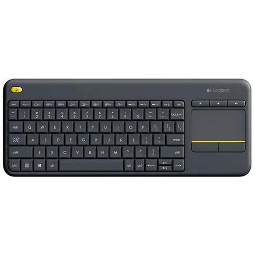 Trådløst tastatur – Logitech K400 Plus med touchpad (Nordisk, sort)