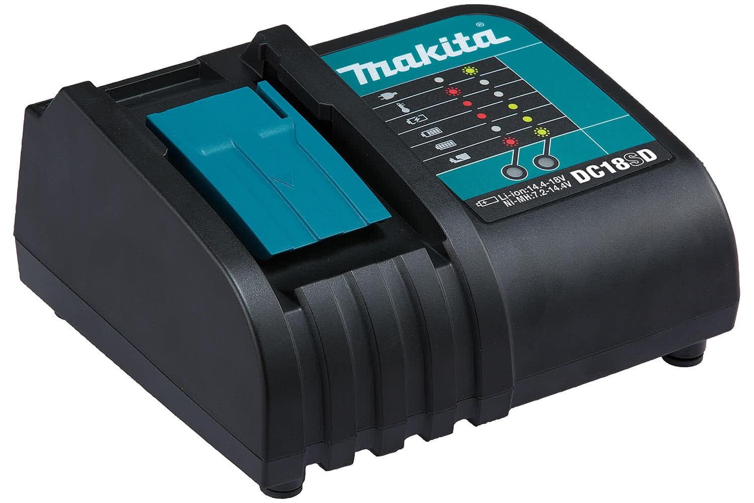 Batterioplader Makita DC18SD 7,2-18 V
