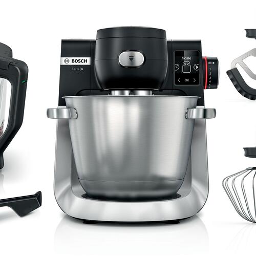 Foodprocessor Bosch Serie 6 MUMS6ZS17 – 1.600 W, 5,5 l, sort/rustfrit stål