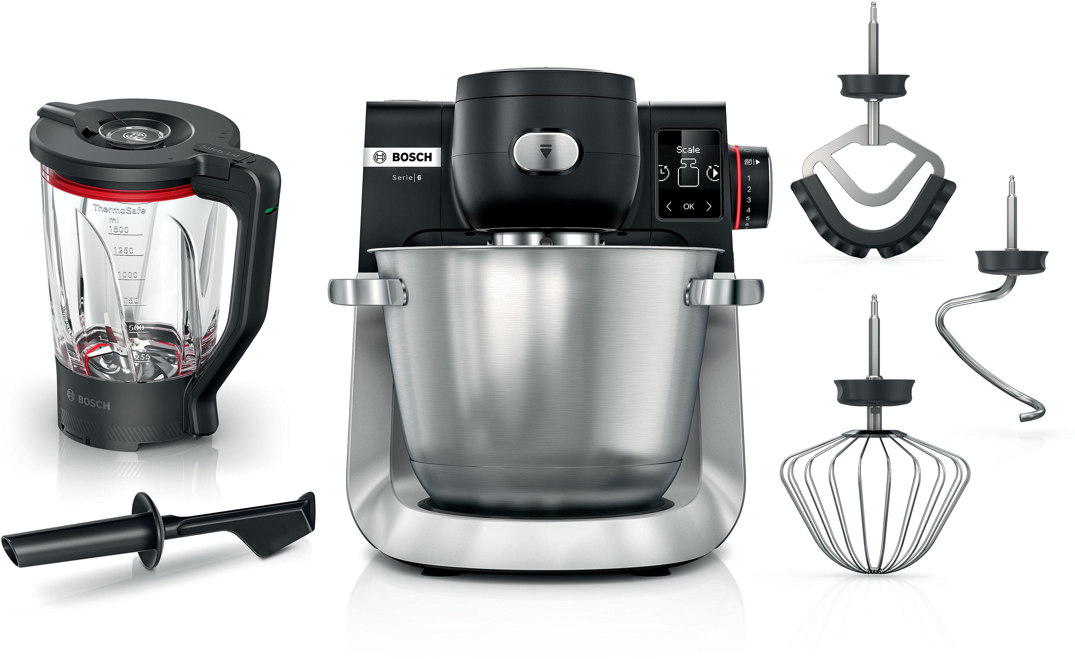 Foodprocessor Bosch Serie 6 MUMS6ZS17 – 1.600 W, 5,5 l, sort/rustfrit stål