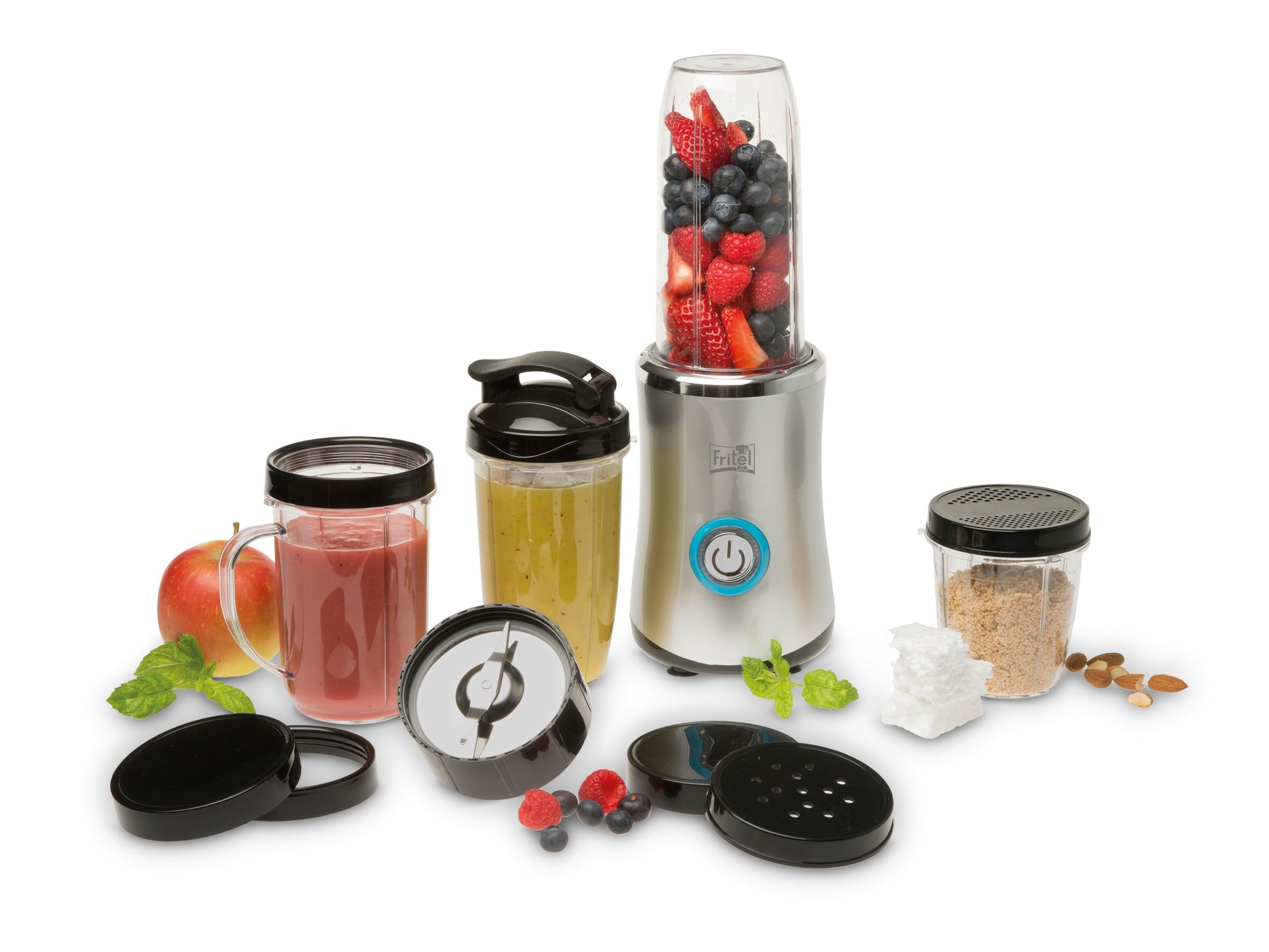 Blender med puls – FRITEL Starter BG 1310, 0,7 l, 380 W, sølvgrå