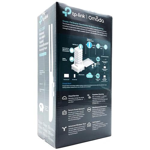 Adgangspunkt TP-Link EAP225-Outdoor AC1200 – hvid