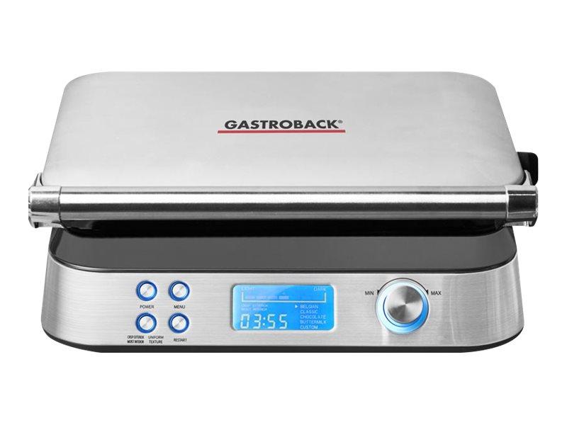 Vaffeljern – Gastroback med LCD og 7 bruneringsniveauer