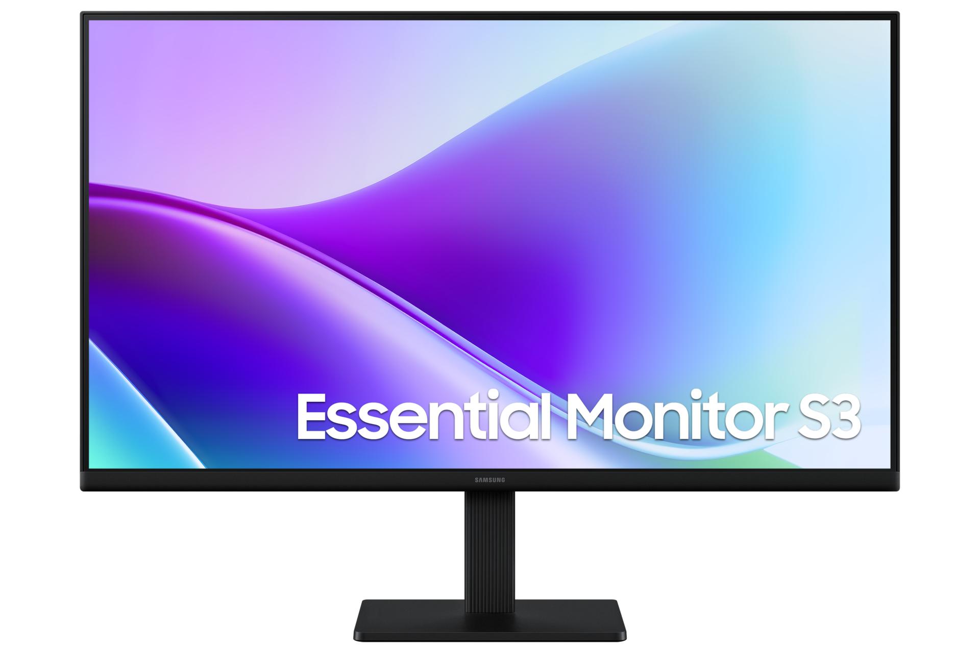 Skærm 27" Samsung S27F320GAU Fuld HD IPS - sort billede