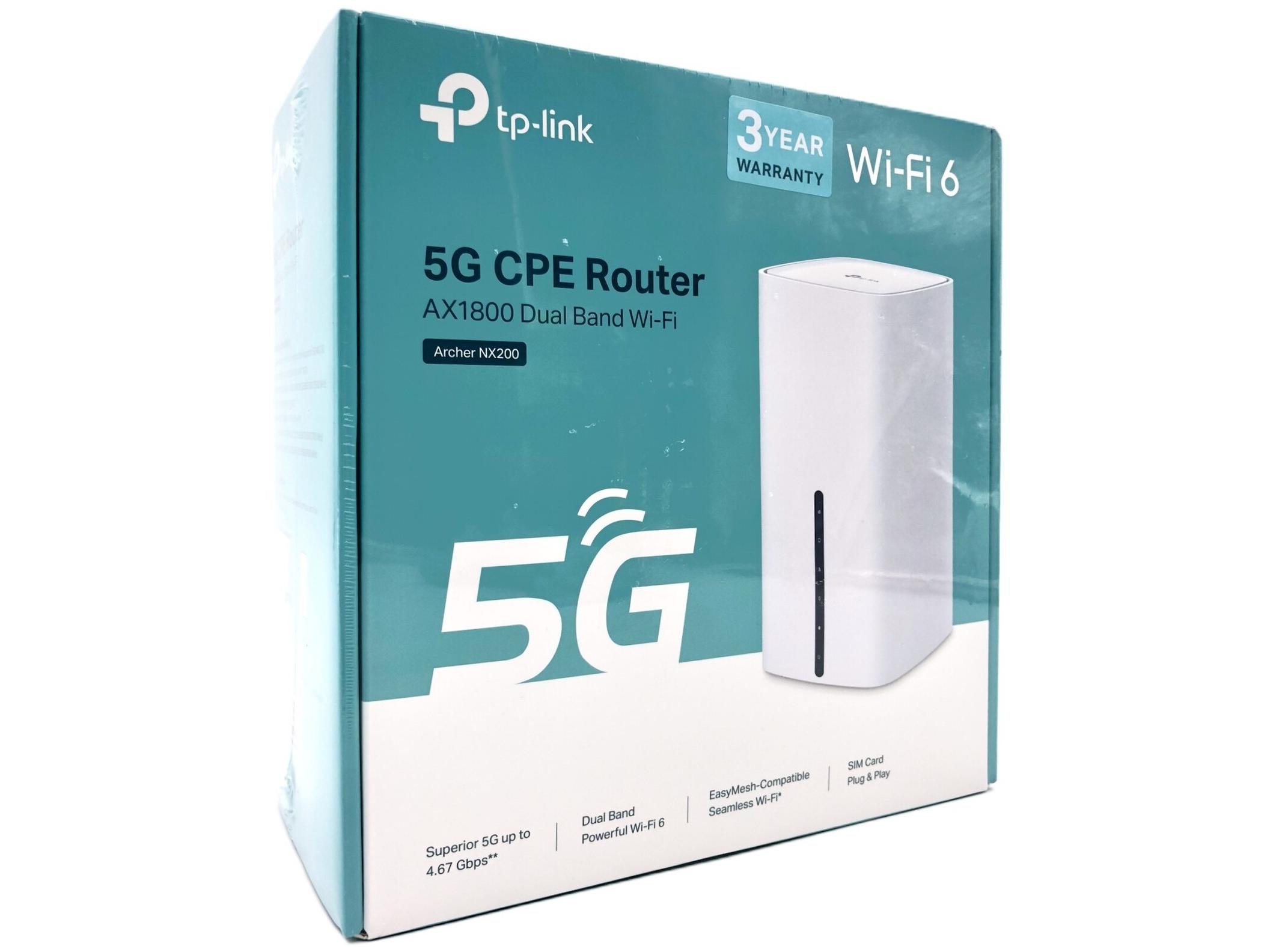 Wi-Fi 6 5G router – TP-Link Archer NX200 V1 (AX1800) billede