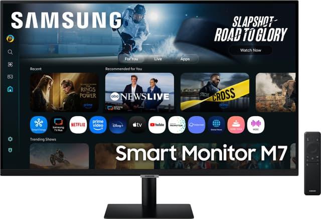 Skærm 32" Samsung Smart Monitor M7 – sort