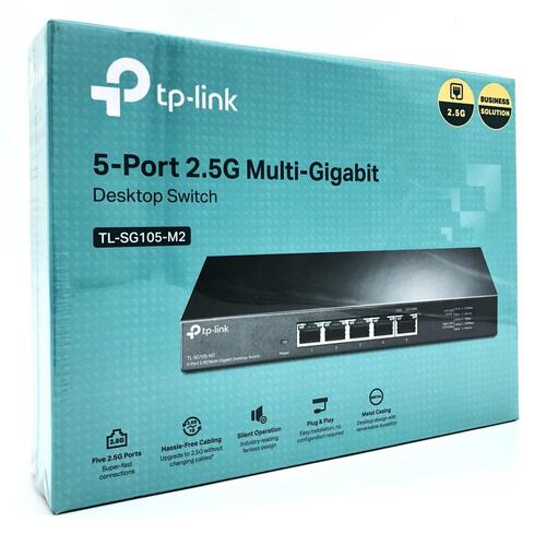 Netværksswitch TP-Link TL-SG105-M2 5-porte 2,5G