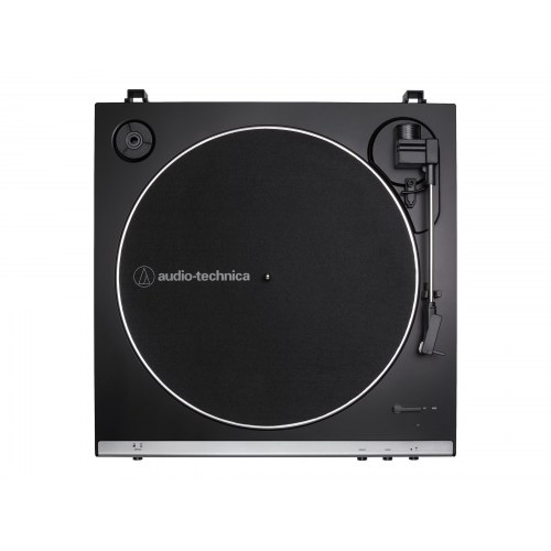 Pladespiller Audio?Technica AT?LP60XUSB – stereo, sort/grå