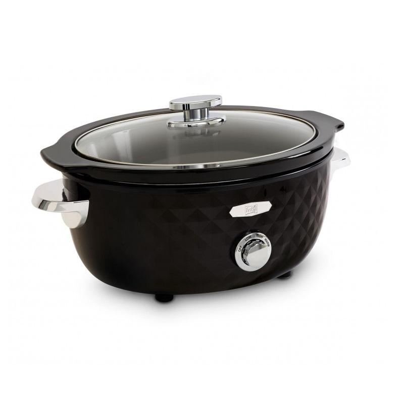 Slow cooker 3,3 l – FRITEL Family SC 2090, sort/krom