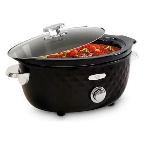 Slow cooker 3,3 l – FRITEL Family SC 2090, sort/krom