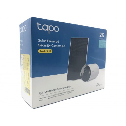 Overvågningskamera med solpanel TP-Link Tapo C410 KIT V1 - 2K 3 MP Wi?Fi