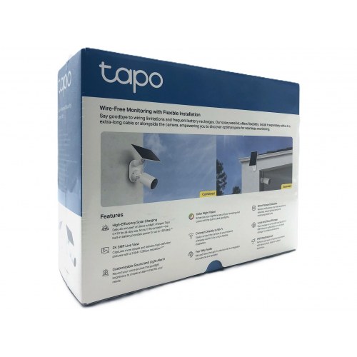 Overvågningskamera med solpanel TP-Link Tapo C410 KIT V1 - 2K 3 MP Wi?Fi