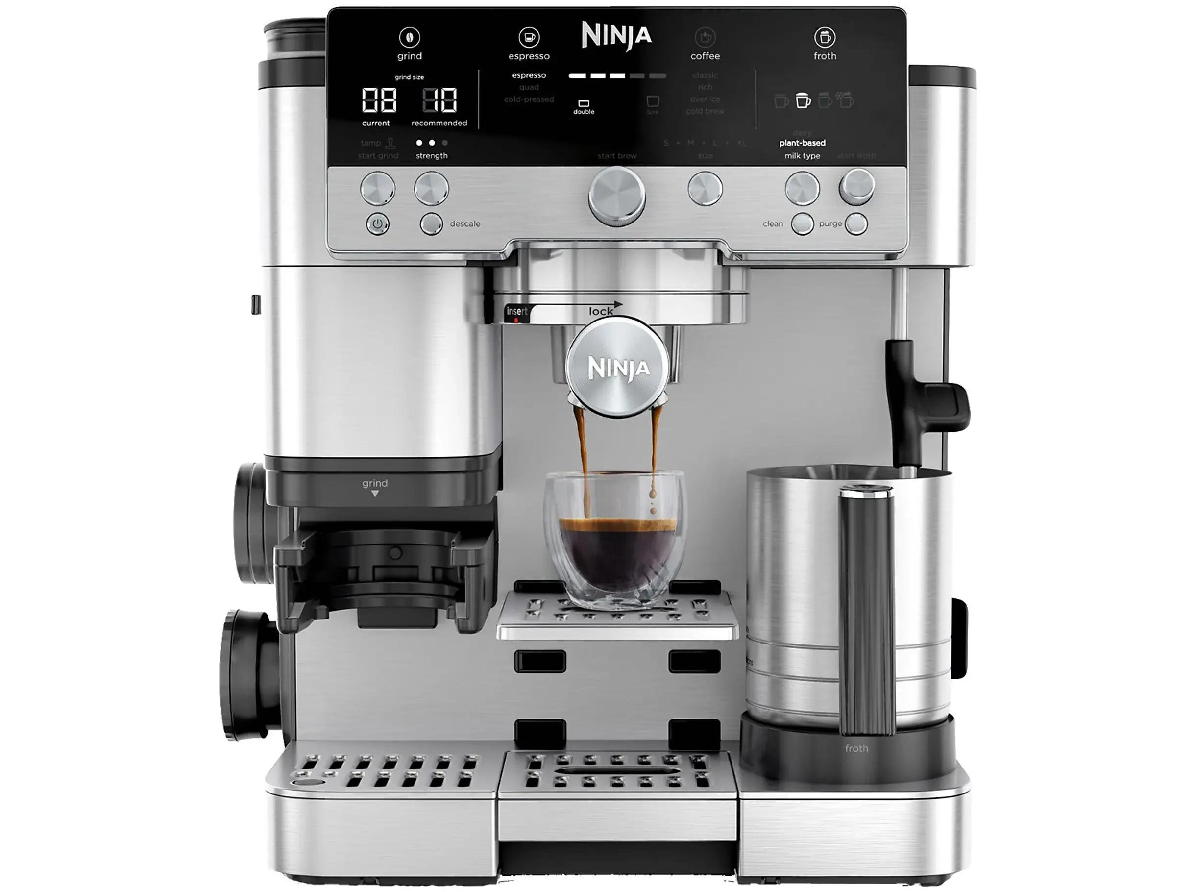 Espressomaskine Ninja Luxe Café Premier ES601EU - automatisk, sølv