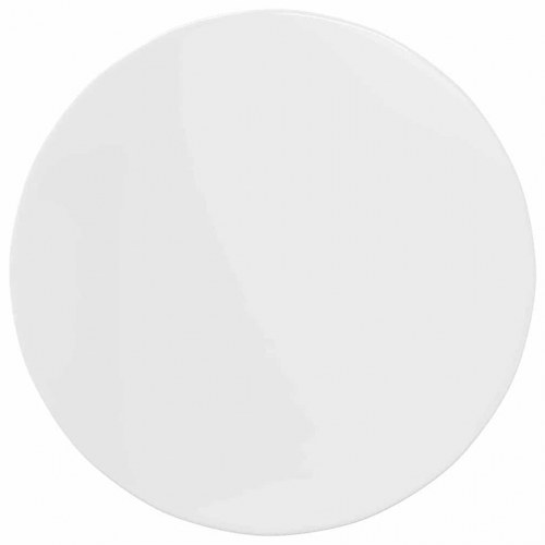 Bordplade Hvid højglans 80 x 80 x 1.5 cm Konstrueret træ