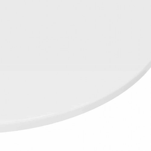 Bordplade Hvid højglans 80 x 80 x 1.5 cm Konstrueret træ