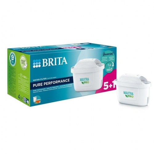 Vandfilter til kande BRITA Maxtra Pro Pure Performance 6 stk – hvid