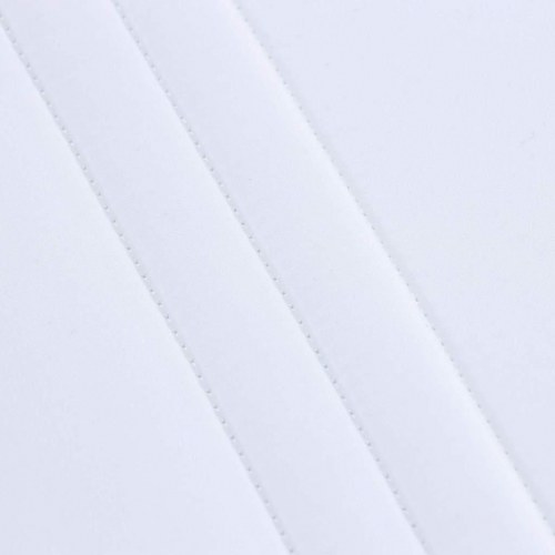 Udvidelig skummadras 80 x 200 cm - hvid