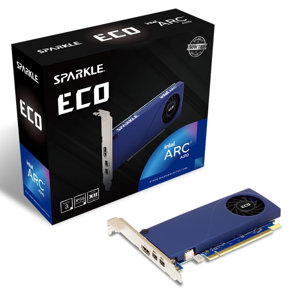 Grafikkort Sparkle Intel Arc A310 Eco 4GB GDDR6