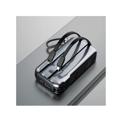 Powerbank Dudao K25 10.000 mAh 20 W - grå