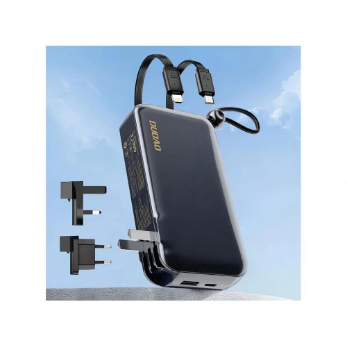 Powerbank Dudao K25 10.000 mAh 20 W - grå
