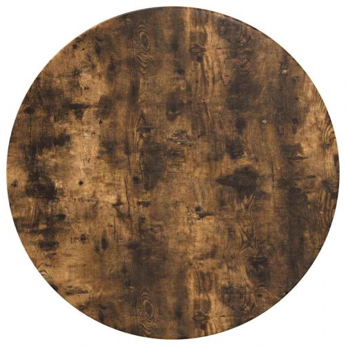 Bordplade Røget eg 70 x 70 x 1.5 cm Konstrueret træ