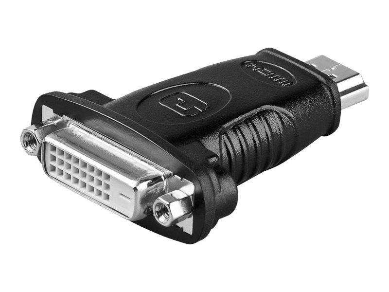 HDMI adapter - Goobay HDMI til DVI-D (hun til han)