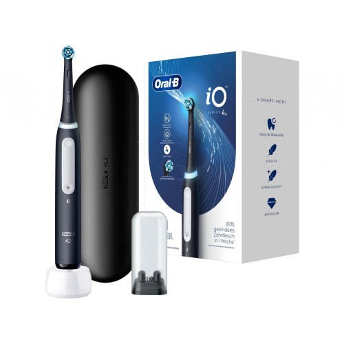 Elektrisk tandbørste Oral-B iO Series 4 med rejseetui - mat sort