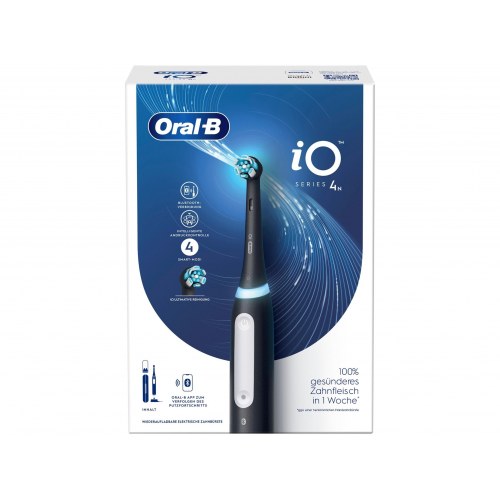 Elektrisk tandbørste Oral-B iO Series 4 med rejseetui - mat sort