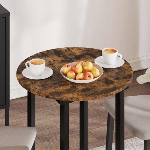 Bordplade Røget eg 60 x 60 x 1.5 cm Konstrueret træ