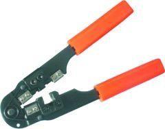Krimptang RJ45 – Goobay, sort/rød