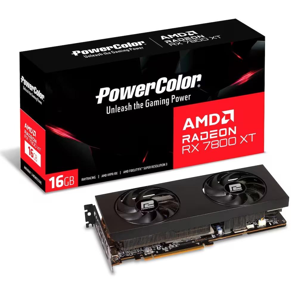 Grafikkort PowerColor Radeon RX 7800 XT 16 GB GDDR6
