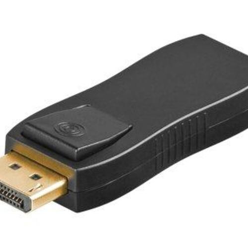 HDMI adapter – Goobay DisplayPort til HDMI (han til hun)