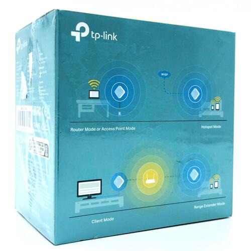 Trådløs router 2,4 GHz – TP-Link TL-WR802N Nano (300 Mbps)