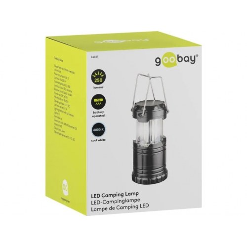 Campinglampe LED 6800 K – Goobay 3 LED