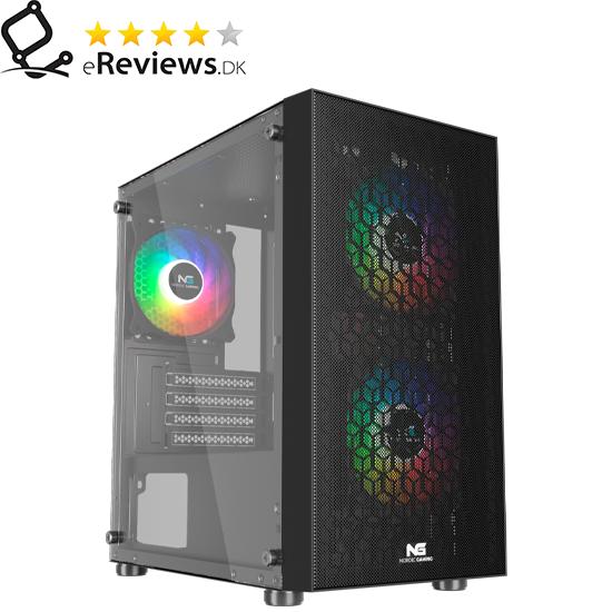 PC kabinet micro-ATX – Nordic Gaming Mjolner RGB Mini Tower, sort