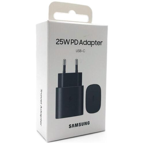 USB-C oplader 25 W – Samsung Super Fast Charge (sort)