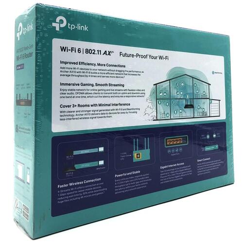Wi?Fi 6 router TP?Link Archer AX10 – dual?band, gigabit