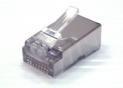 RJ45 netværksstik Goobay - 8-polet skærmet Cat5e (1 stk.) billede