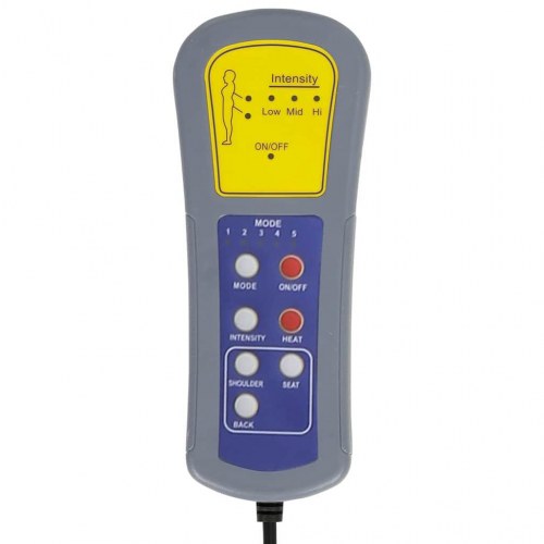 Massage Lænestol Hvid 71 x 98 x 106 cm Kunstlæder