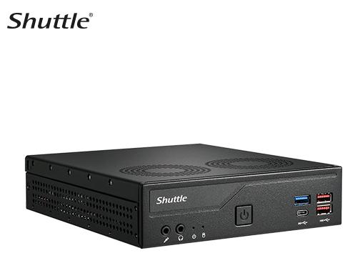 Mini pc barebone Shuttle XPC slim DH770 – sort billede