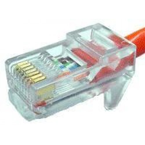 RJ45 netværksstik til rund kabel 8-polet - Goobay