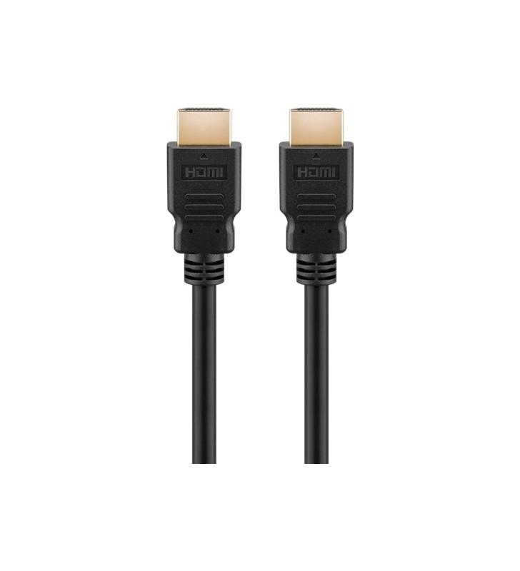 HDMI kabel 8K 2,1 med Ethernet - Goobay, 2 m, sort billede