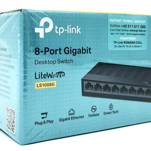 Gigabit switch 8 porte – TP-Link LiteWave LS1008G