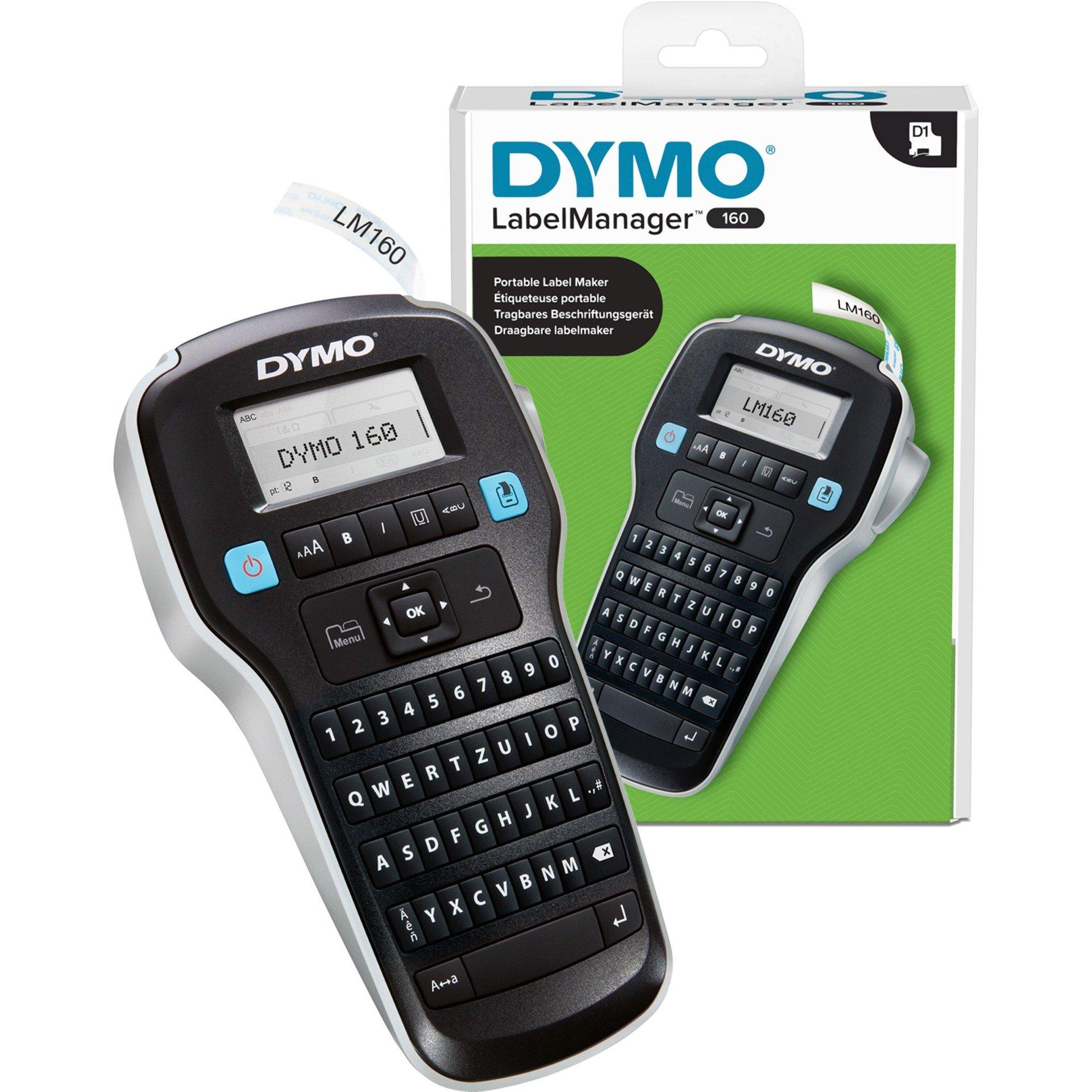 Etiketprinter DYMO LabelManager 160 – bærbar etiketmaskine billede