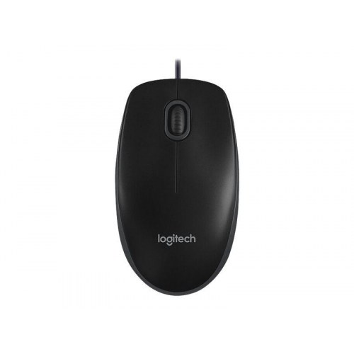 Tastatur og mus med ledning – Logitech MK120, USB, nordisk